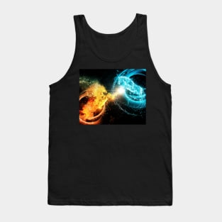 Fire and water horses Tank Top